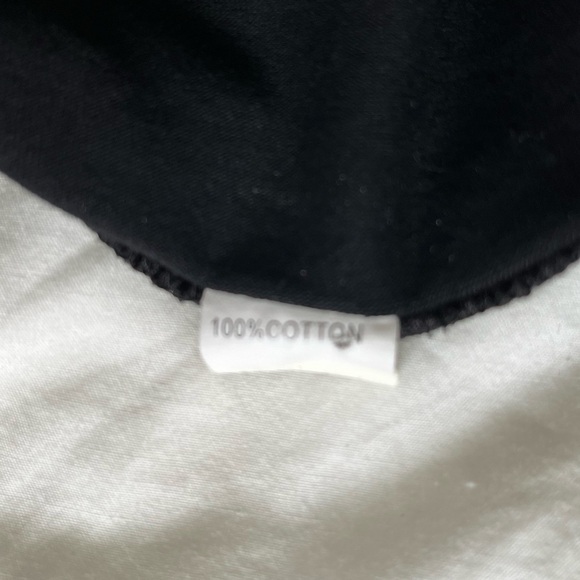 🎾 anyone?! Black & White Asymmetrical Mini Dress - Picture 4 of 8